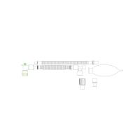 Mapleson F T-piece System with Sampling port for Child