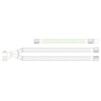 22mm Corrugated Tubing System with 1.5M Limb for Adult