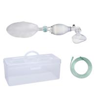 M1105 Silicone Reusable Resuscitator for Child w/ transparent carried box
