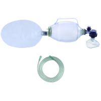 M1107 Silicone Reusable Resuscitator w/ Handle for Adult